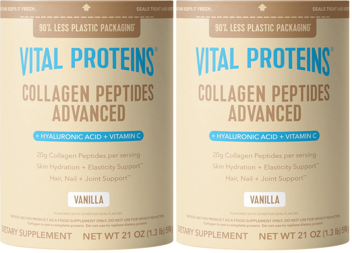 Vital Proteins Collagen Peptides Powder Advanced, Unflavored, 20oz