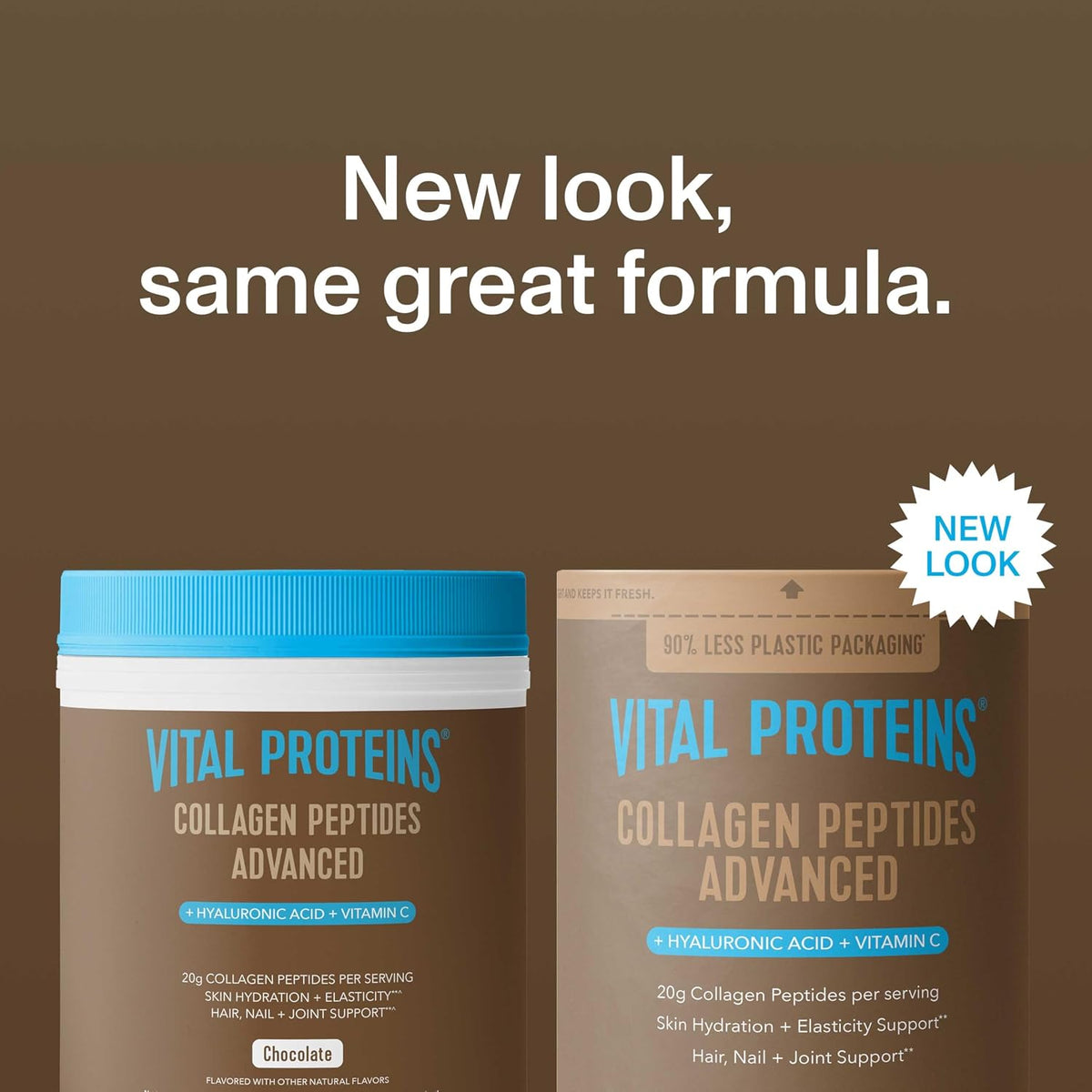 Vital Proteins Collagen Peptides Advanced, Chocolate, 24.7oz