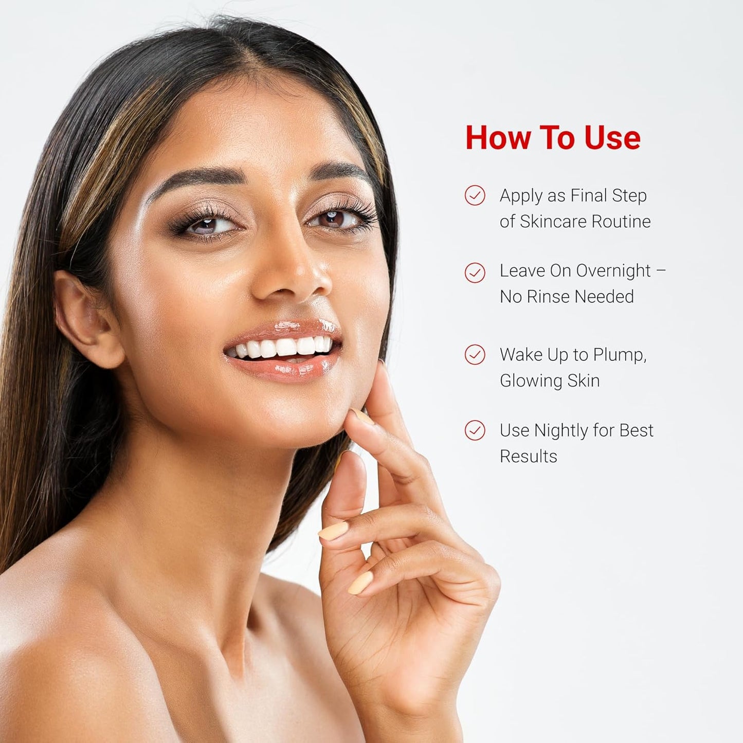 LifeCell Overnight Firming Mask, Plumping and Tightening Skin Serum for Lifting and Deep Hydration - Brightening Face Moisturizer, Anti-Aging Face Masks Skincare Treatment