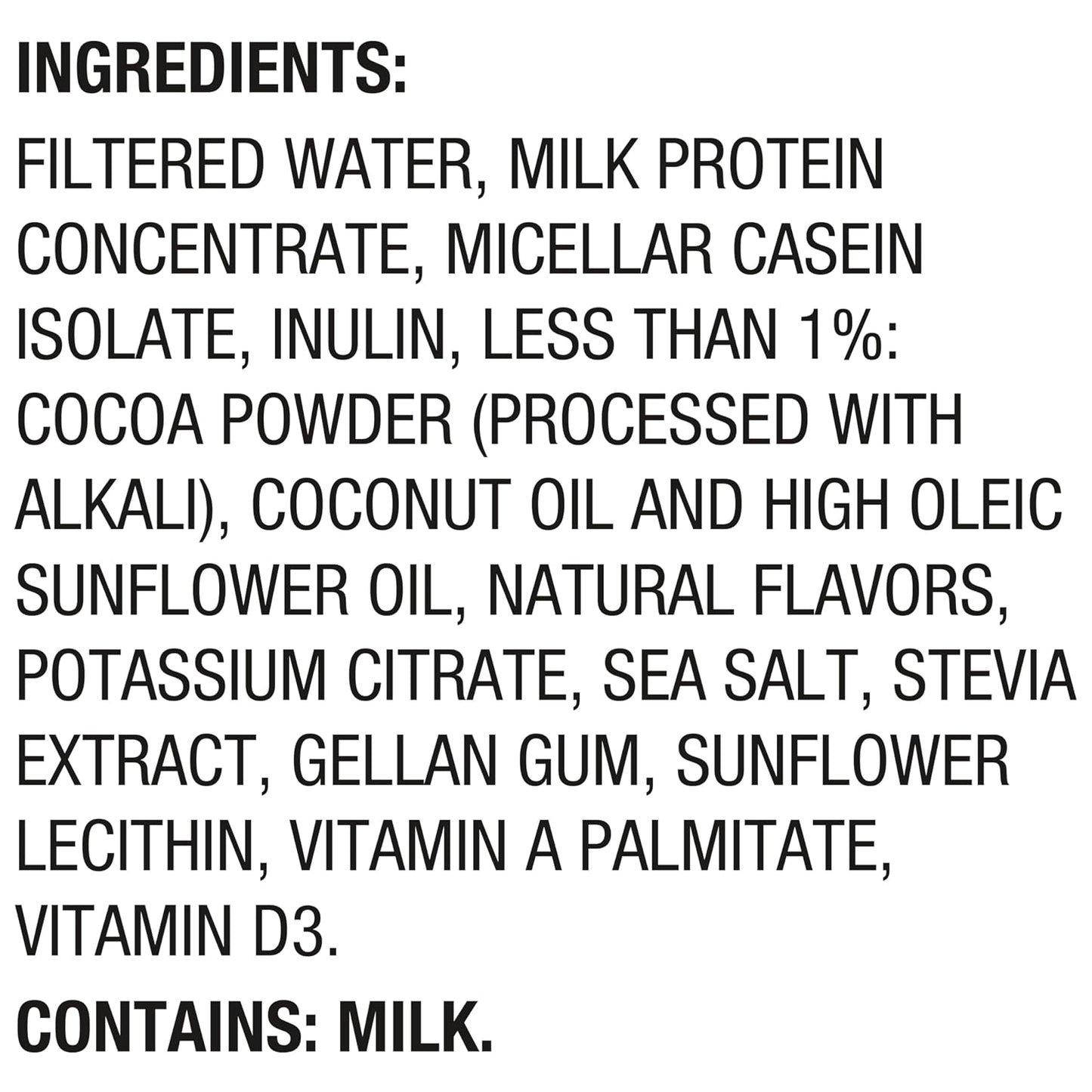 Oikos Protein Shake,Chocolate,30g High Protein Drinks,Shelf Stable,Ready to Drink,5g Prebiotic Fiber,12 fl oz Bottle,​,(Pack of 24)